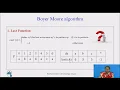 Sequential Searching - II BM Algorithm