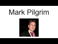 Mark Pilgrim