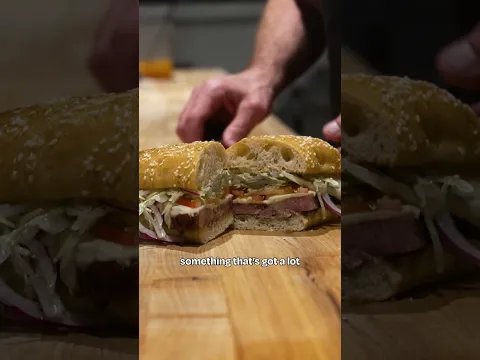 Why this short rib sandwich takes 3 days to make #shorts #recipe #eater