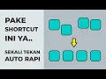 Lagu TOMBOL CEPAT MERAPIKAN OBJEK DI COREL DRAW