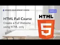 Create Website using HTML HTML Full Course HTML tutorial for Beginners HTML W3Schools