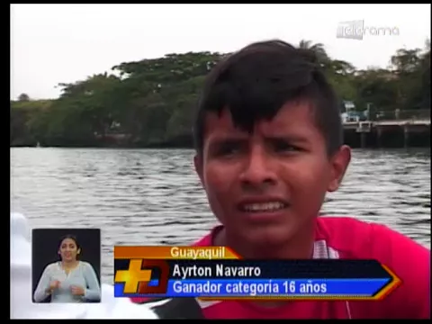 Se realizó competencia de remo por Universidad de Guayaquil