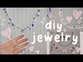 DIY aesthetic jewelry - EASY BEGINNER FRIENDLY