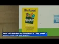 Work requirements impacting SNAP eligibility takes effect worrying Illinois recipients food banks