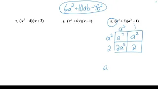 Multiplying Polynomials using Arrays