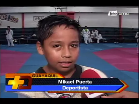 Preparan infantil de Taekwondo en Chimborazo