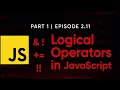 Logical Operators in Javascript Javascript info Part 1 2 11