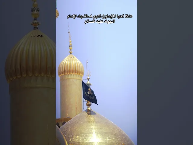 ⁣هكذا أحيا المؤمنون ذكرى استشهاد الامام الجواد عليه السلام#shorts