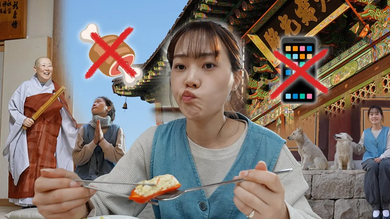 I Stayed at a Korean Temple (한국의 템플스테이) | 韓国のお寺で一泊してみた | 경주 여행 vlog #월간한국 3月