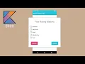 Dialog Fragment in Android Kotlin 2020