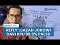 Lagu Refly Harun Sebut Ijazah Jokowi yang Diterima Bonatua dari KPU 99,9% Palsu, Sudah Diteliti Roy Cs
