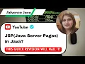 Master JSP in 5 Minutes Advanced Java Ultimate Tutorial for Beginners