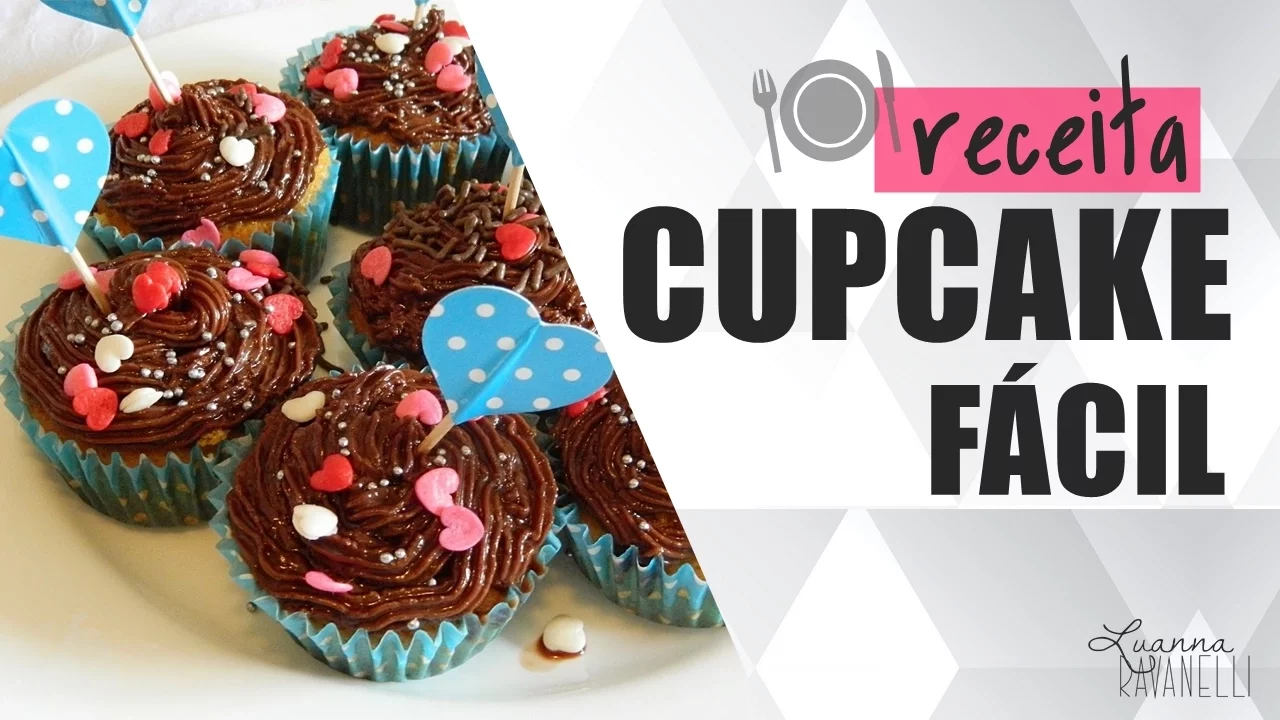 RECEITA: CUPCAKE FÁCIL