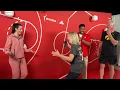 Caitlin Clark surprises fans at State Farm pop-up photobombs with Jake