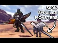 Lagu Monster Hunter Iceborne But EVERY Monster Is 500% Smaller