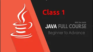 Bangla First Hello World Program Class 1 Java Full Course Basic to Advance