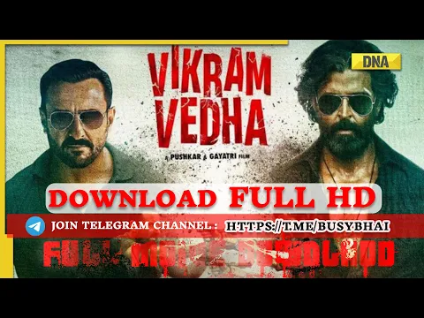 Download MP3 Vikram Vedha Full movie Download | Hrithik Roshan, Saif Ali Khan, | Telegram Link in Description Box