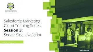Salesforce Marketing Cloud Training Series - Session 3