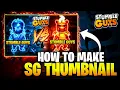 HOW TO MAKE STUMBLE GUYS THUMBNAIL ON ANDROID SG THUMBNAIL EDITING ON ANDROID Zaniexus673