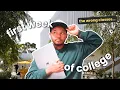 FIRST WEEK OF COLLEGE spring semester at LMU