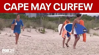 Cape May sets new curfew and bag rules for teens