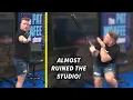 Pat McAfee Almost DESTROYS His Studio
