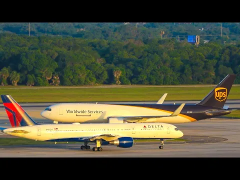 Download MP3 UPS 767 Misses Turn Night Sunrise Spotting Tampa International Airport