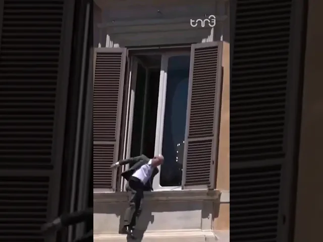 Former Italian MP Stefano Apuzzo shows support for P.alestine in #Rome