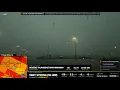 Storm Chasing a Severe Thunderstorm With Tornado Potential Coal City IL
