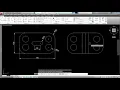 AutoCAD Tutorial Draw rectangle and circle Exercise