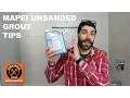 Mapei Unsanded Grout and Grout Maximizer for Bathrooms Quick Tips