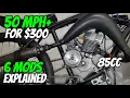 Motorized Bicycle Upgrades for 300