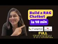 How to Build an AI Chatbot RAG with LangChain Streamlit LLM chatbot tutorial for beginners