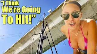 Close Call and a Broken Toe!