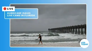 See live Florida conditions after Hurricane Isaias made landfall