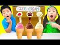 Download Lagu Wendy Emma and Jannie Learn How to Make Healthy Foods | Ice Cream Machine Funny Stories for Children
