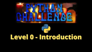 Python Challenge 0 - Introduction Exponents com