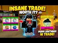 I did the BIGGEST W trade of my life in Blox fruit