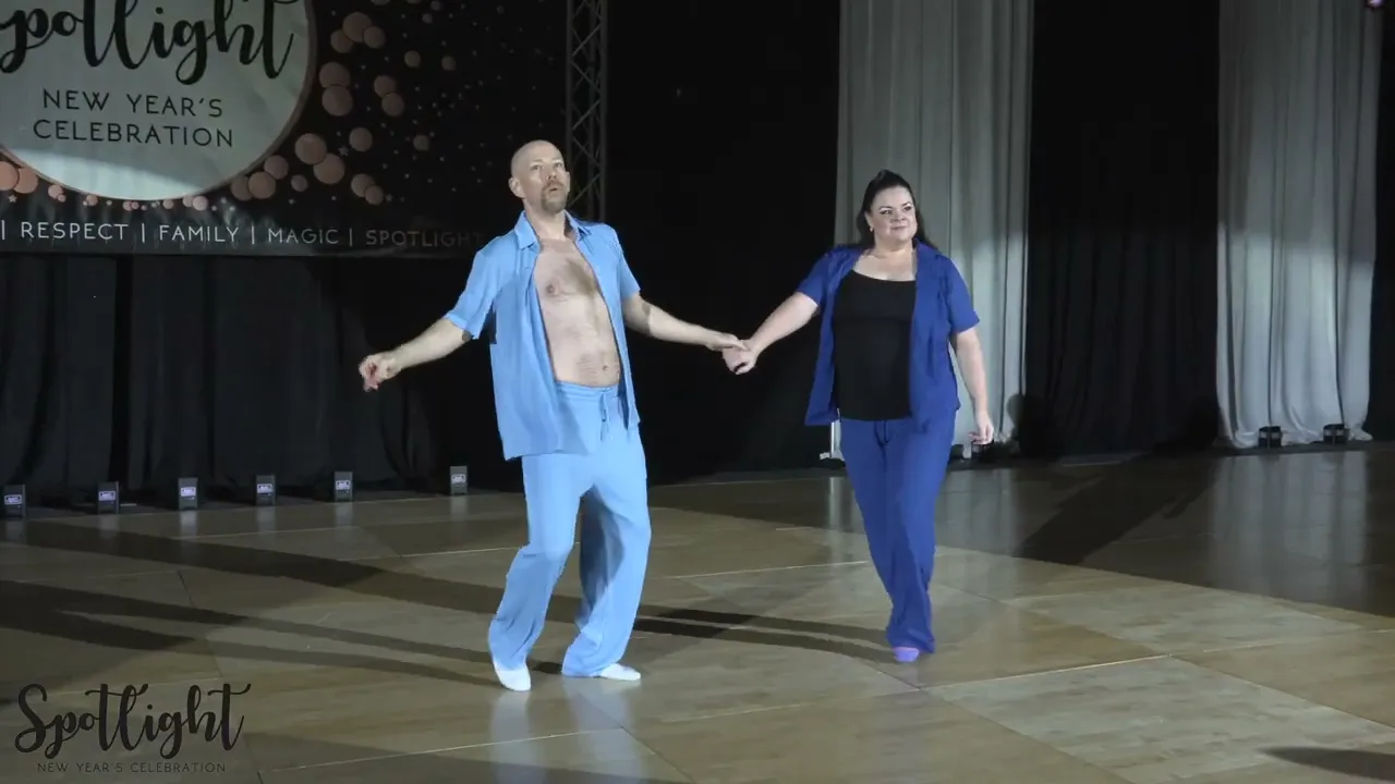 Spotlight New Year's Celebration 2024/2025 Invitational Jack & Jill Douglas Rousar & Jennifer Norris