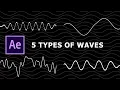 5 Ways to Make Wavy Lines in After Effects