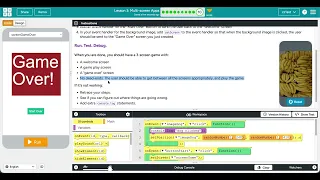 Code org Event-Driven Programming Lesson 3