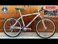Raw Aluminum Bike Restoration - 1996 Trek 8500