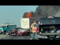 RAW Fiery crash shuts down SR-429 in Orange County