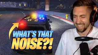 mr k cant stop laughing after trolling this cop with his sound bites nopixel gta rp