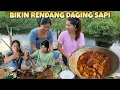 Download Lagu PERTAMA KALI BIKIN RENDANG DAGING SAPI DAN NGERUJAK DI PINGGIRAN SUNGAI