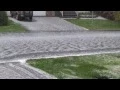 Hail in Spanaway Washington