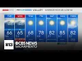 Monday evening Northern California weather forecast March 30 2026