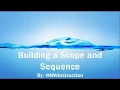Building a Scope and Sequence