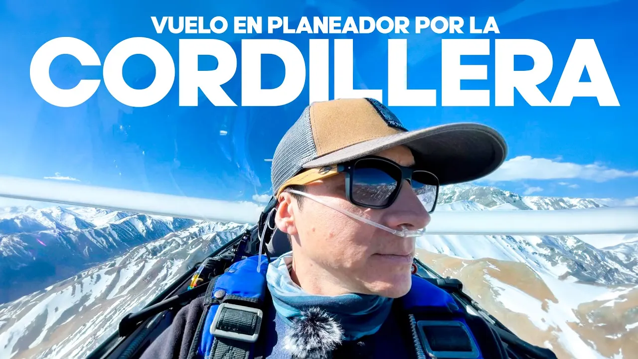Vuelo en la Cordillera de los Andes