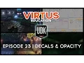 Unreal Development Kit Beginner Tutorial Series - Decals Opacity Masks